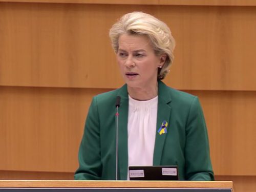 La Presidente Ursula von der Leyen al Parlamento europeo sull’invasione russa dell’Ucraina