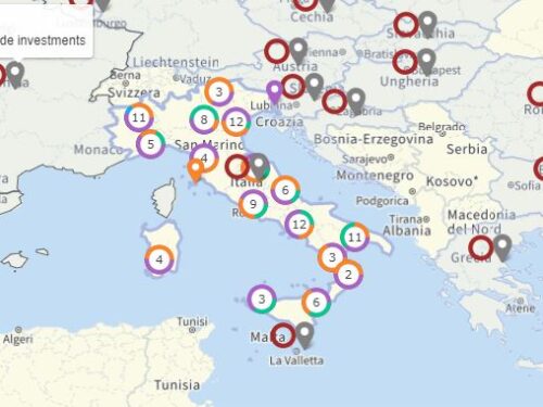 L’UE lancia la mappa interattiva sui progetti finanziati nel quadro di Next Generation EU