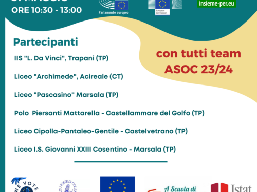 L’importanza della partecipazione democratica e consapevolezza al voto con tutti team ASOC