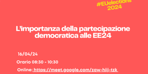 Castelvetrano, L’importanza della partecipazione democratica alle EE24