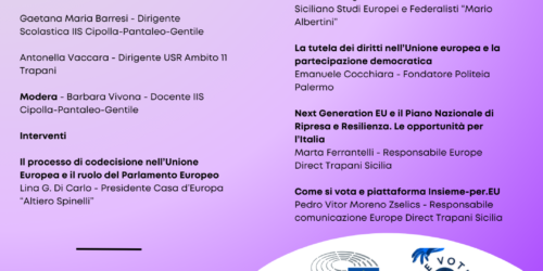 Laboratorio d’Europa: Le istituzioni Europee e il processo di decisione