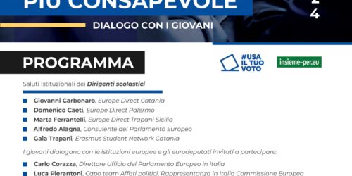 Per un’Europa più consapevole, incontro con gli studenti