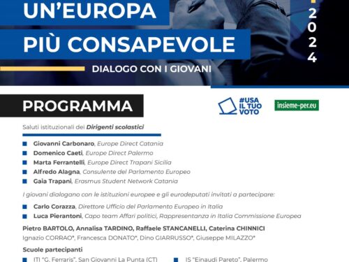 Per un’Europa più consapevole, incontro con gli studenti